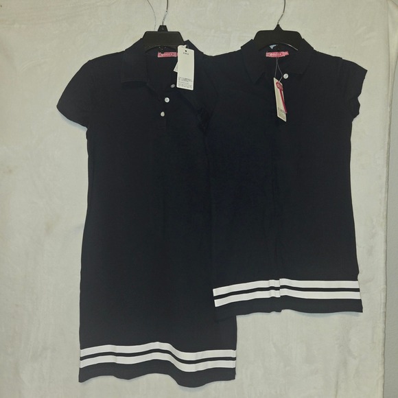 GICEA Dresses & Skirts - Navy Blue Polo Dress Size M Adults with matching Girls Dress Size 8